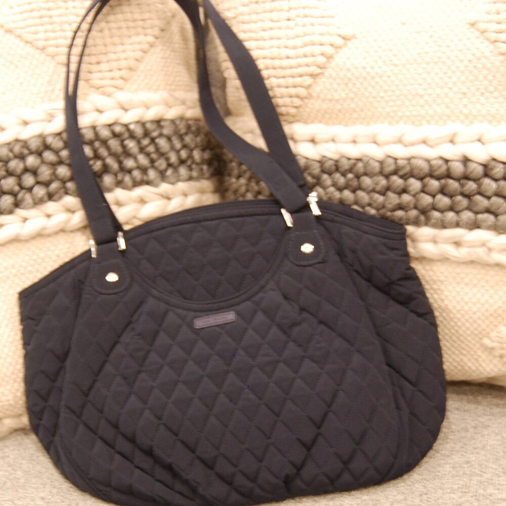 Vera Bradley Quilted Tote – Like New, Colorful Patchwork Print